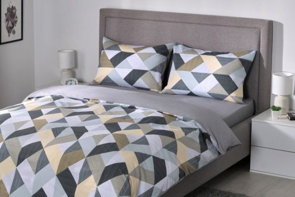 Bed linen set MICASA Edgar Satin 145x215 cm, 1.5 sleeping