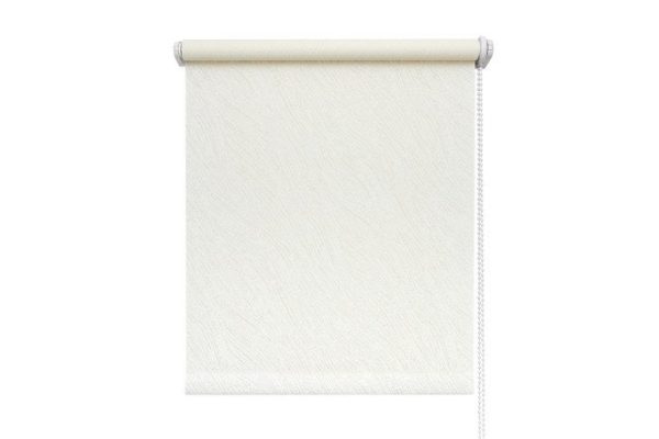 Roller blind Decofest Silva Mini white, 50x160 cm