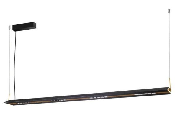 Pendant chandelier Norman LED, 123.4 cm