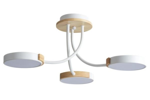 Ceiling lamp LUMION Ledio Arley 12 sq.m., LED, 60 cm