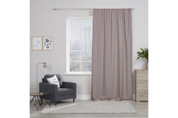 n3685w0cuqg7gzoax3ns3f6x4u0r7h8m.jpg Ribbon curtain MICASA Baudry 150x280 cm, 1 piece, coffee color
