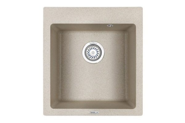 Inset sink GRANULA 4651 46.5x51x20 cm