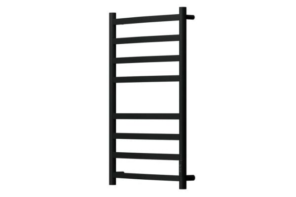 Electric heated towel rail POINT Anthea P8, black PN17858B 53.2x80x9.5 cm