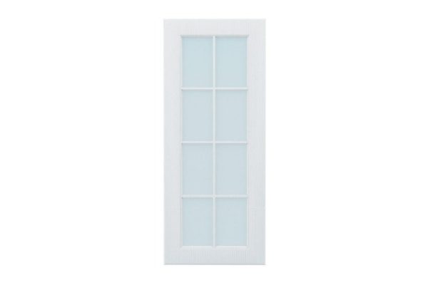 Bella cabinet front 39.6x95.6 cm, white wood color
