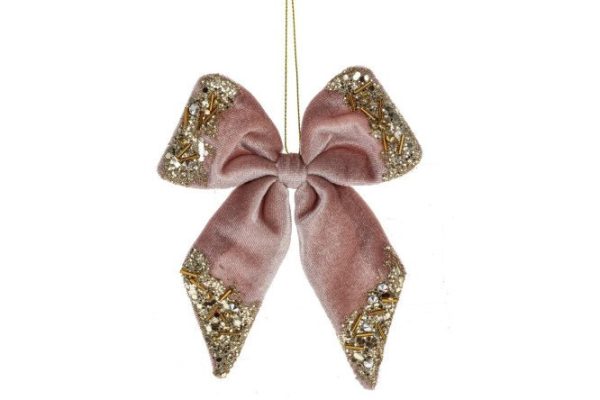 Christmas decoration Hanging bow 1 pc.