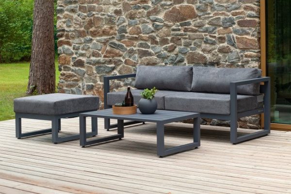 Garden furniture set Capri color gray