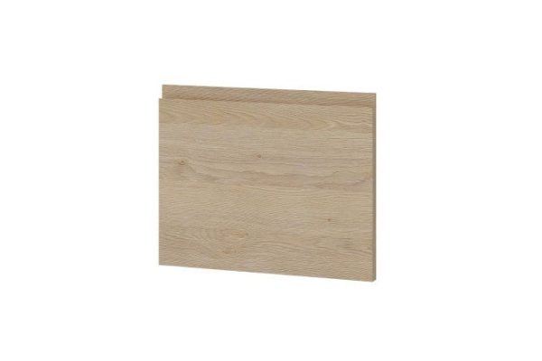 Front Nicole high drawer cabinet 44.6x35.6 cm, color oak Glaudstone