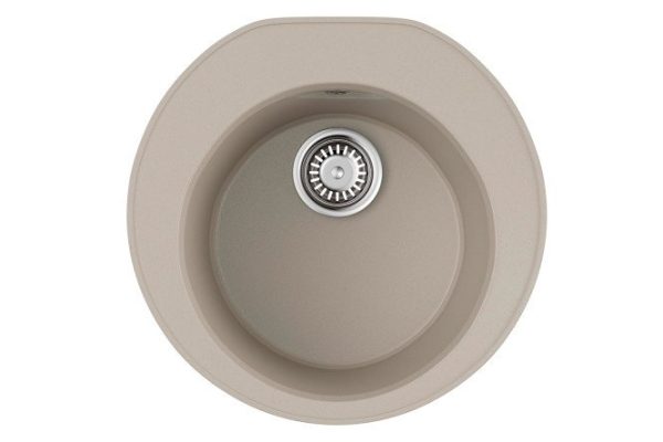 Inset sink OMOIKIRI Miya 50-R-SA 4993505 50.5x49x21 cm