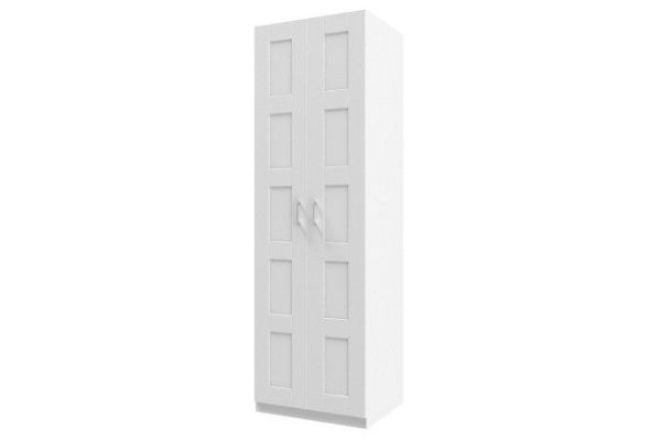 Wardrobe 2-door Oscar Bergen 75x236 cm white