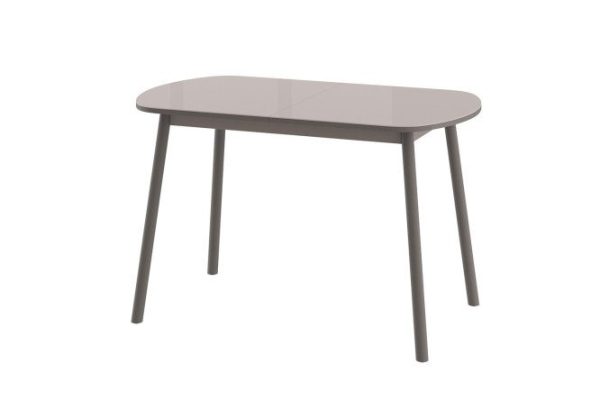 Round extendable table 120x75x70 cm
