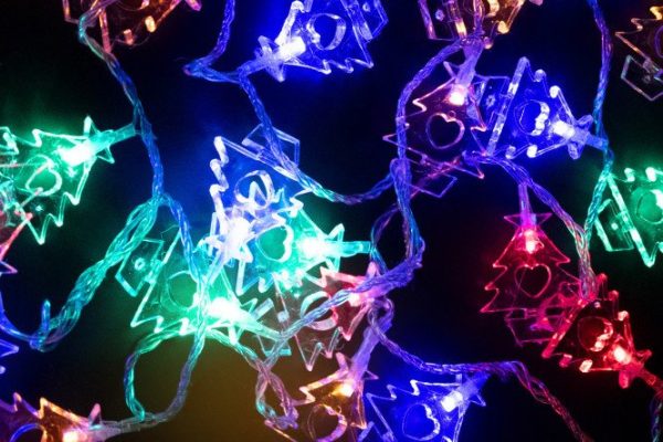 Electric garland Christmas tree 3 m