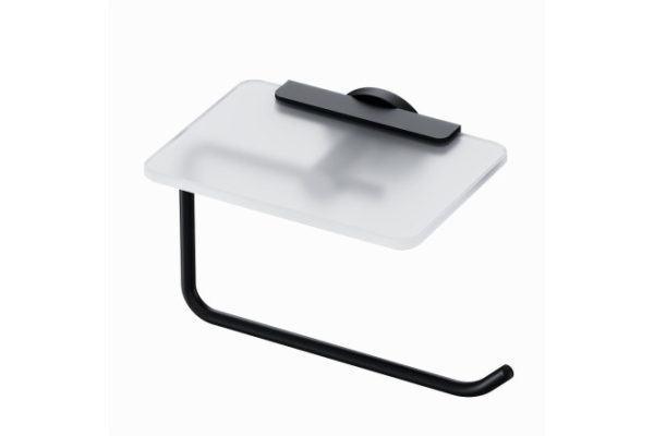 ncv4ajz4iivrjhaan23jiughyhiiiunw.jpg Wall-mounted toilet paper holder with shelf AM.PM X-Joy A85A341522 Metal, screw fastening