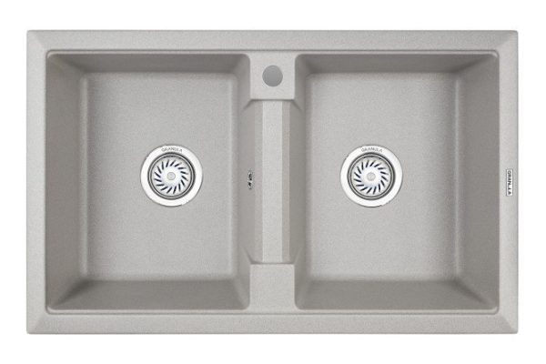 Inset sink with drainer GRANULA Granula 8101 81x50x22 cm
