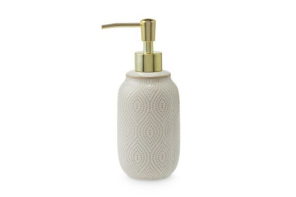 Liquid soap dispenser EVIO Lisbon 390 ml, Ceramic
