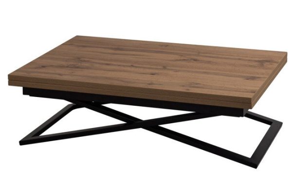 Compact sliding transforming table