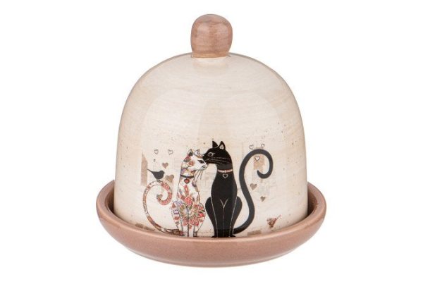 Lemongrass Parisian Cats Ceramics