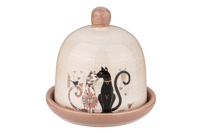 Lemongrass Parisian Cats Ceramics