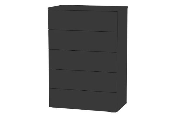 Chest of drawers Oscar Line 75.2x109.2x44 cm, anthracite