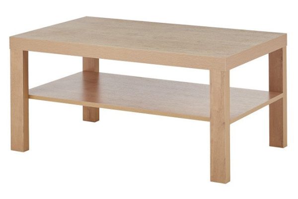 Calgary coffee table with shelf