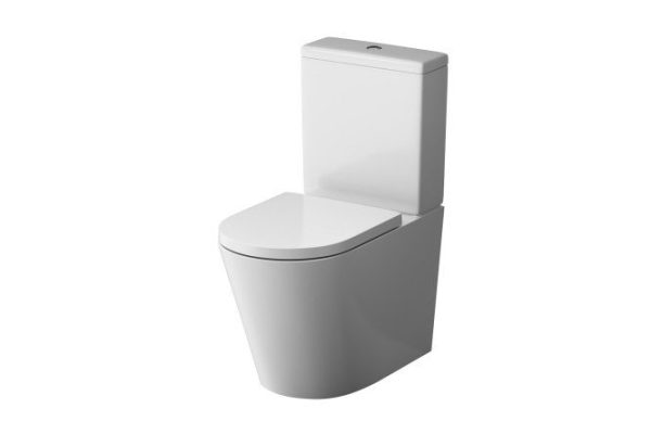 Compact toilet AM.PM Func C8F8600SC with microlift seat 37.5x84x64 cm