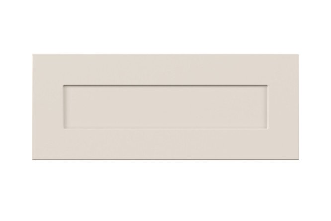 Front for superstructure cabinet Sienna 59.6x23.6 cm, vanilla color