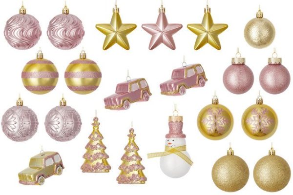 Set of Christmas tree decorations Hall HTP240313-02 22 pcs.