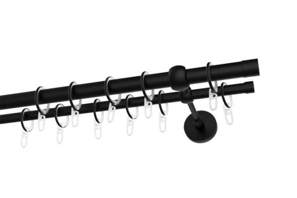 Double-row cornice COMFORT Ost Cylinder 360 cm