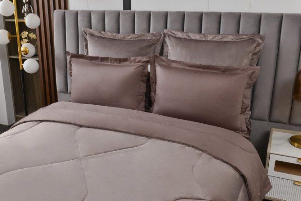 Bed linen set SOFI DE MARKO Enrique Velor 150x210 cm, 1.5 sleeping