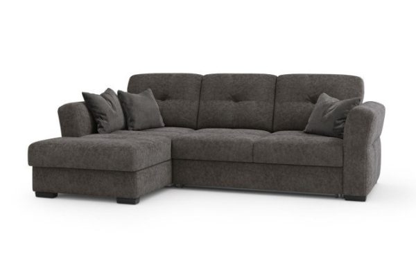 Corner sofa bed DREAMART Manhattan with right corner