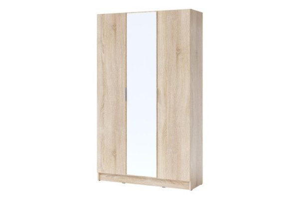 3-door wardrobe with mirror Loft