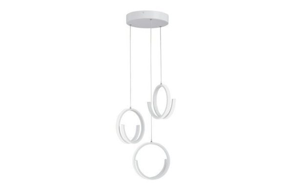 Hanging lamp VITALUCE V30470-0/3S LED, 42 cm