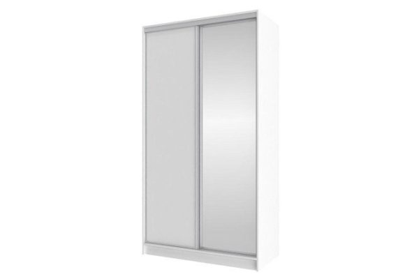 npiiy4i21jqibcjw64ln15xo1d6qx9ci.jpg Sliding wardrobe Home 123.2x229.5 cm, white, with one mirror