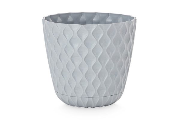 Flower pot Wave 17.5x16 cm, 2.5 l