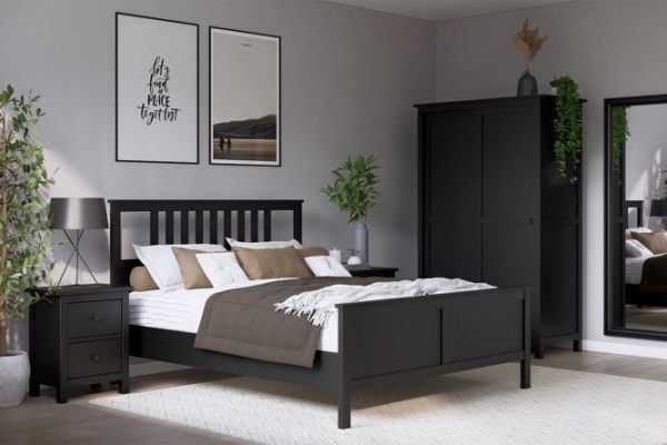 Bedroom set Evans black
