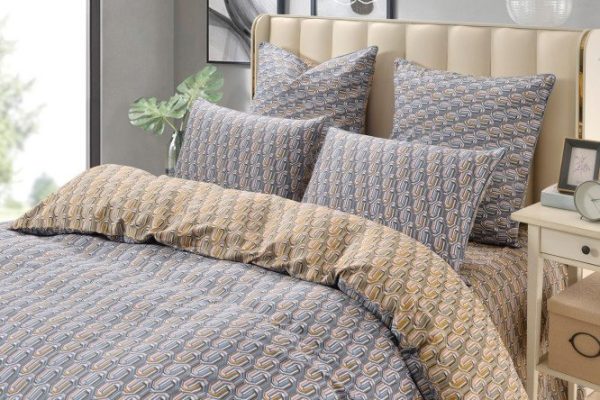 Bed linen set SOFI DE MARKO Gerardo Satin 160x220 cm, Family