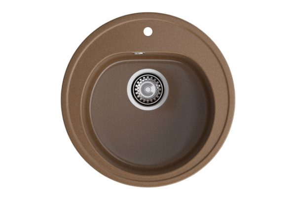 Inset sink GRANFEST Rondo GF-R-510 50x50x19 cm