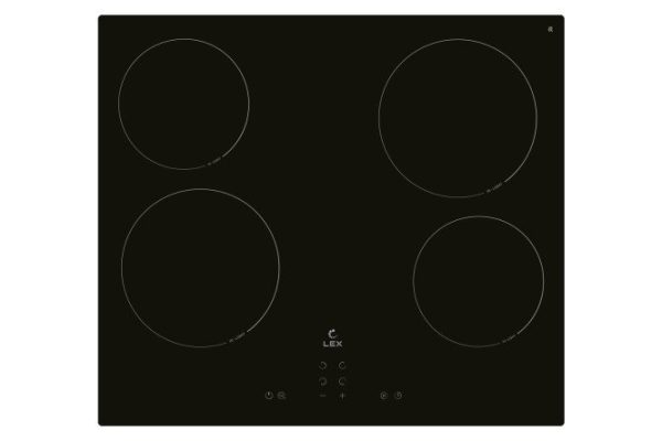 Electrical panel LEX EVH 640B BL, black 59 cm