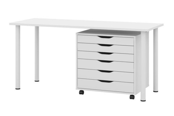 Desk Alexys 140 cm with cabinet