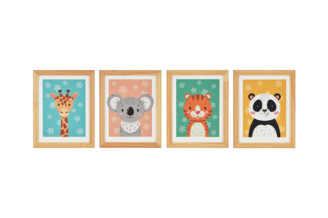 Set of paintings in frame MS-98 20x26 cm