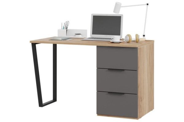 Porto desk with universal cabinet
