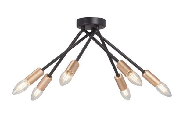 Chandelier VITALUCE V3021 18 sq.m., 47x23x47 cm, E14