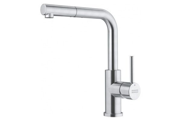 Mixer FRANKE Smart glenda 115.0706.986 with retractable hose, stainless steel