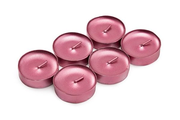 Tea candles 400177 varnished 1.2 cm, 6 pcs.