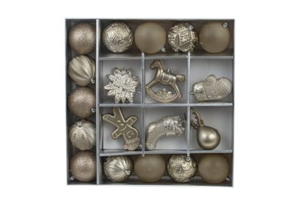 Set of New Year's decorations Ball 20 pcs.