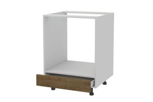 nxgoi6zb64uuj05v72jes76w1n2nc5kw.jpg Front for a floor cabinet for an oven Nicole 59.6x11.6 cm, Davos truffle oak color; handles, edges - roddy oak