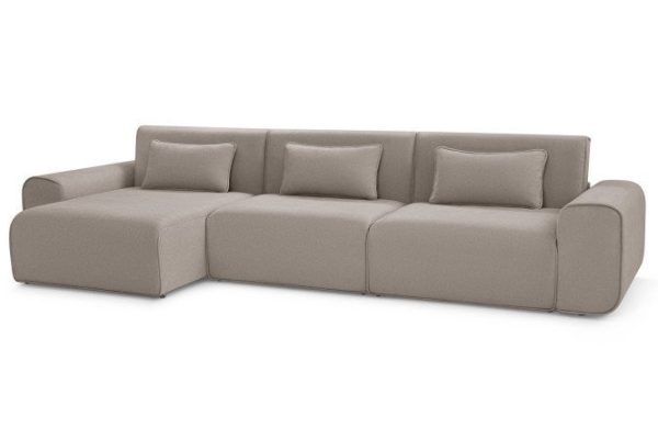 Corner sofa bed SOLANA Oliver three-section