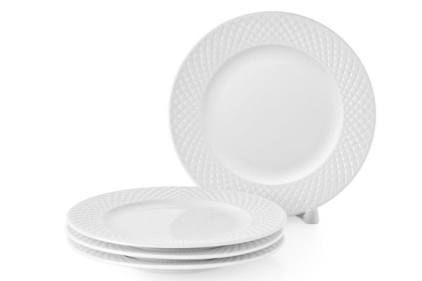 Set of dessert plates Diamond Porcelain, 4 pcs.