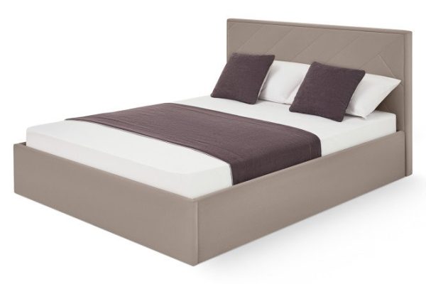 o2f22pu7ummssgmjrp1w5zethnrh44q1.jpg Bed frame Monaco gray-beige 160x200 cm