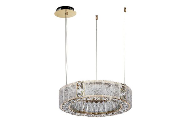 LED pendant chandelier FAVOURITE Templum 20 sq.m., 40x12x40 cm, LED