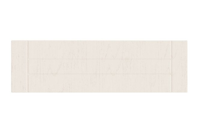 Low drawer front for Stella cabinet 59.6x17.6 cm, pearl gray color